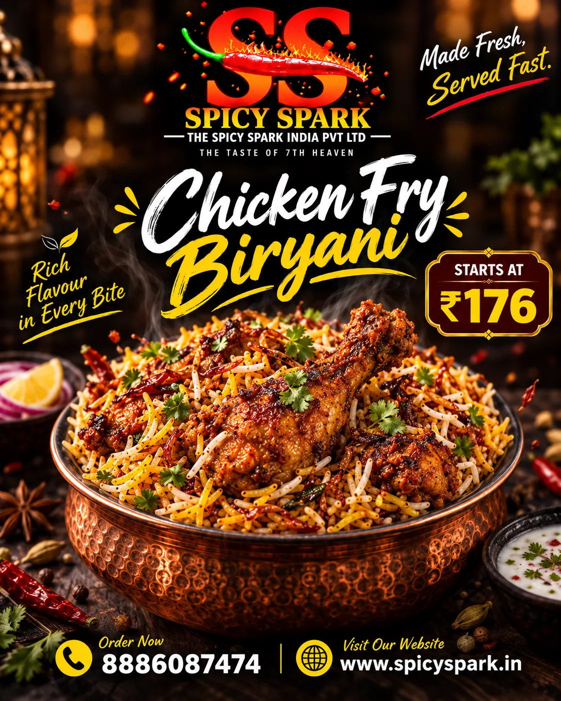 Chicken Fry Biryani