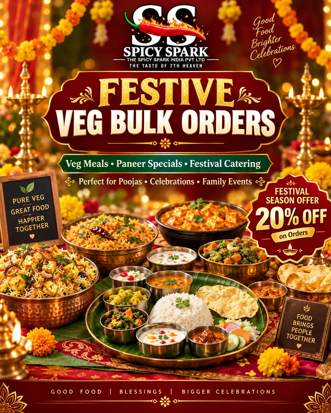 Festive Veg Bulk Orders