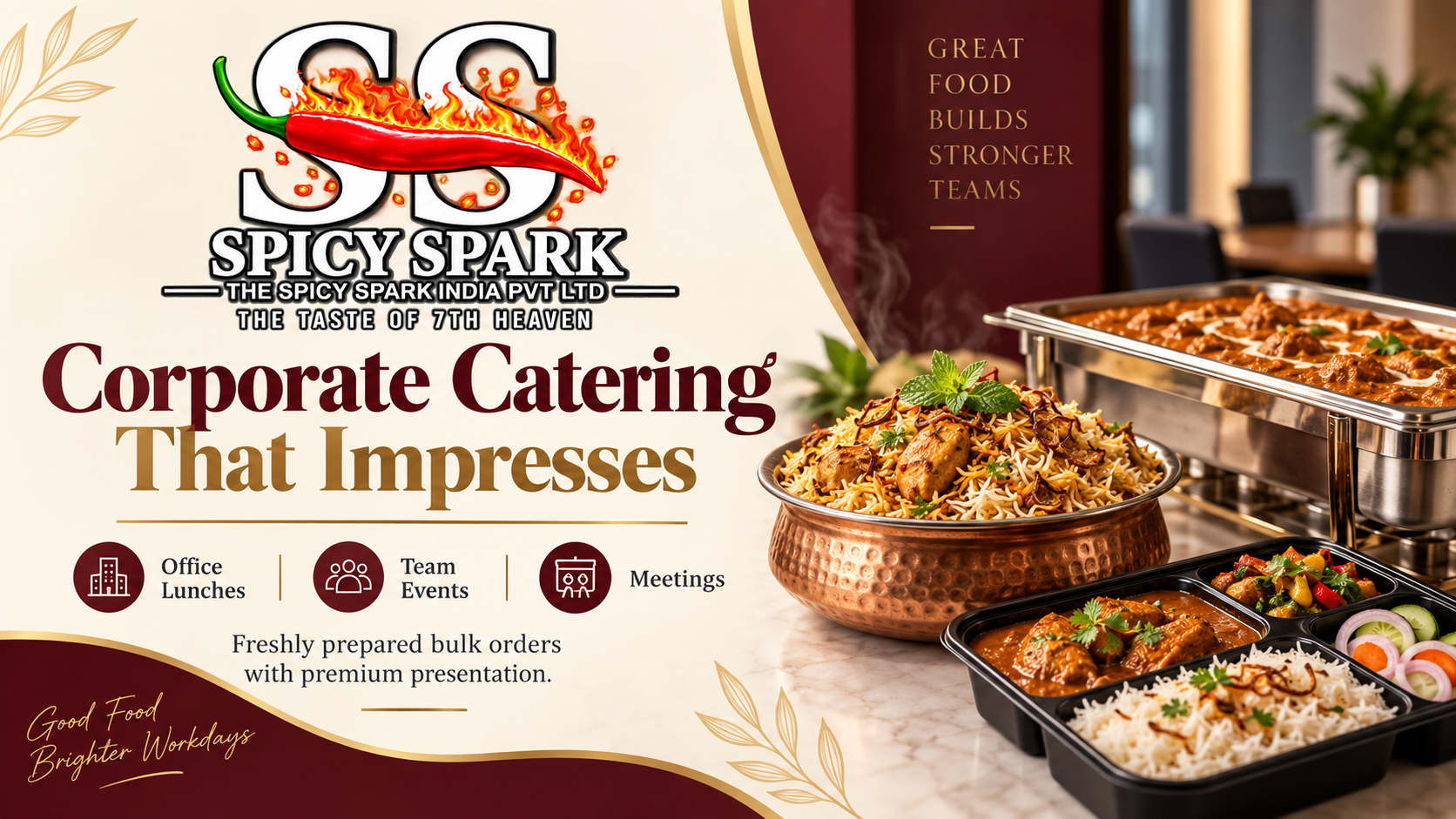 Corporate catering that impresses