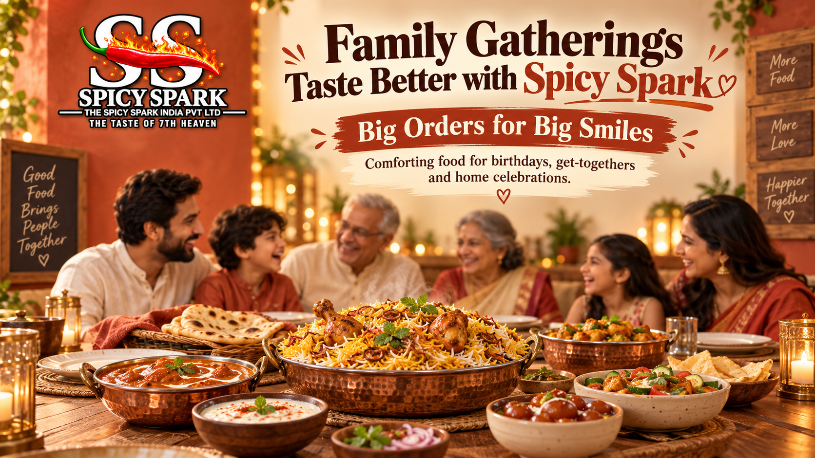 Family gatherings taste better together